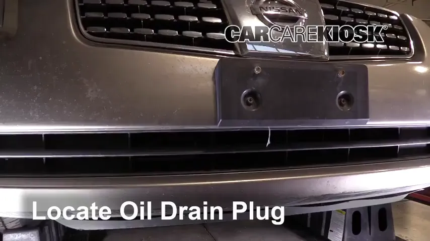 2006 Nissan Maxima SE 3.5L V6 Oil Change Oil and Oil Filter
